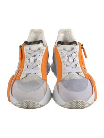 Fendi Nylon Printed Sneakers