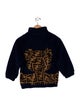 Fendi Kids' Teddy Bear Print Sweater