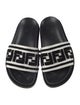 Fendi Zucca FF Logo Printed Slides