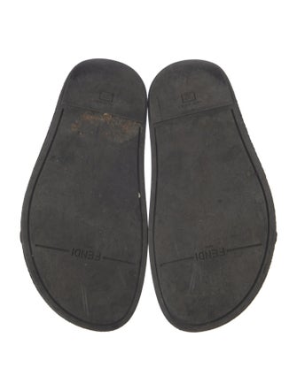 Fendi Zucca FF Logo Printed Slides