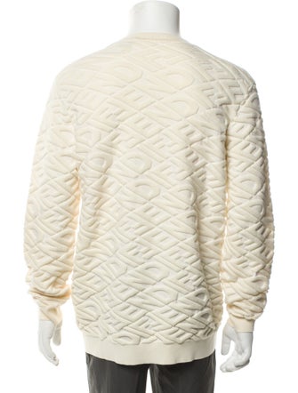 Fendi Zucchino FF Logo Wool Pullover