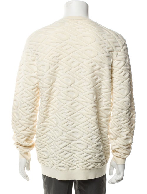 Fendi Zucchino FF Logo Wool Pullover