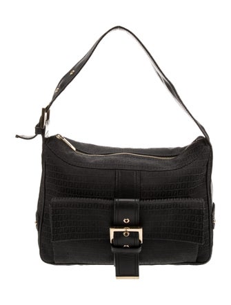 Fendi Zucchino FF Shoulder Bag