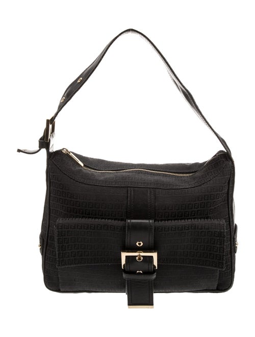 Fendi Zucchino FF Shoulder Bag