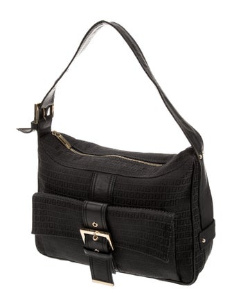 Fendi Zucchino FF Shoulder Bag