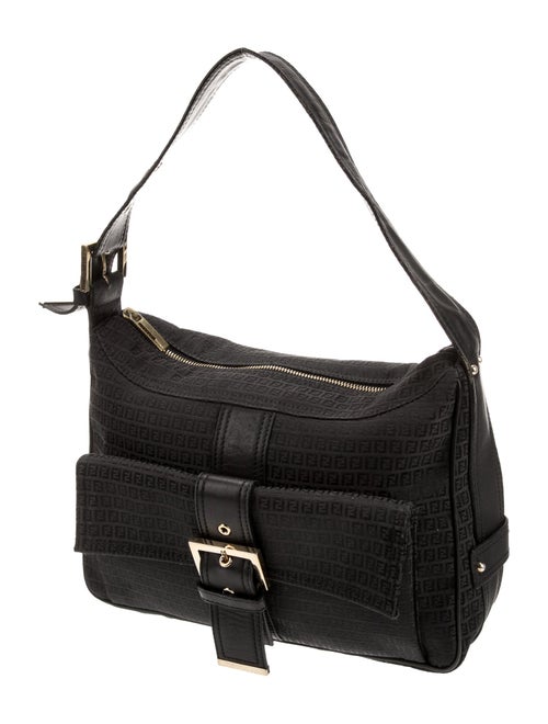 Fendi Zucchino FF Shoulder Bag
