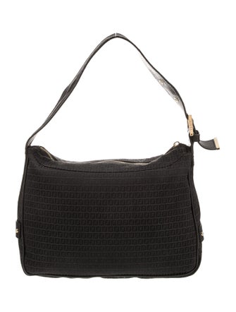 Fendi Zucchino FF Shoulder Bag