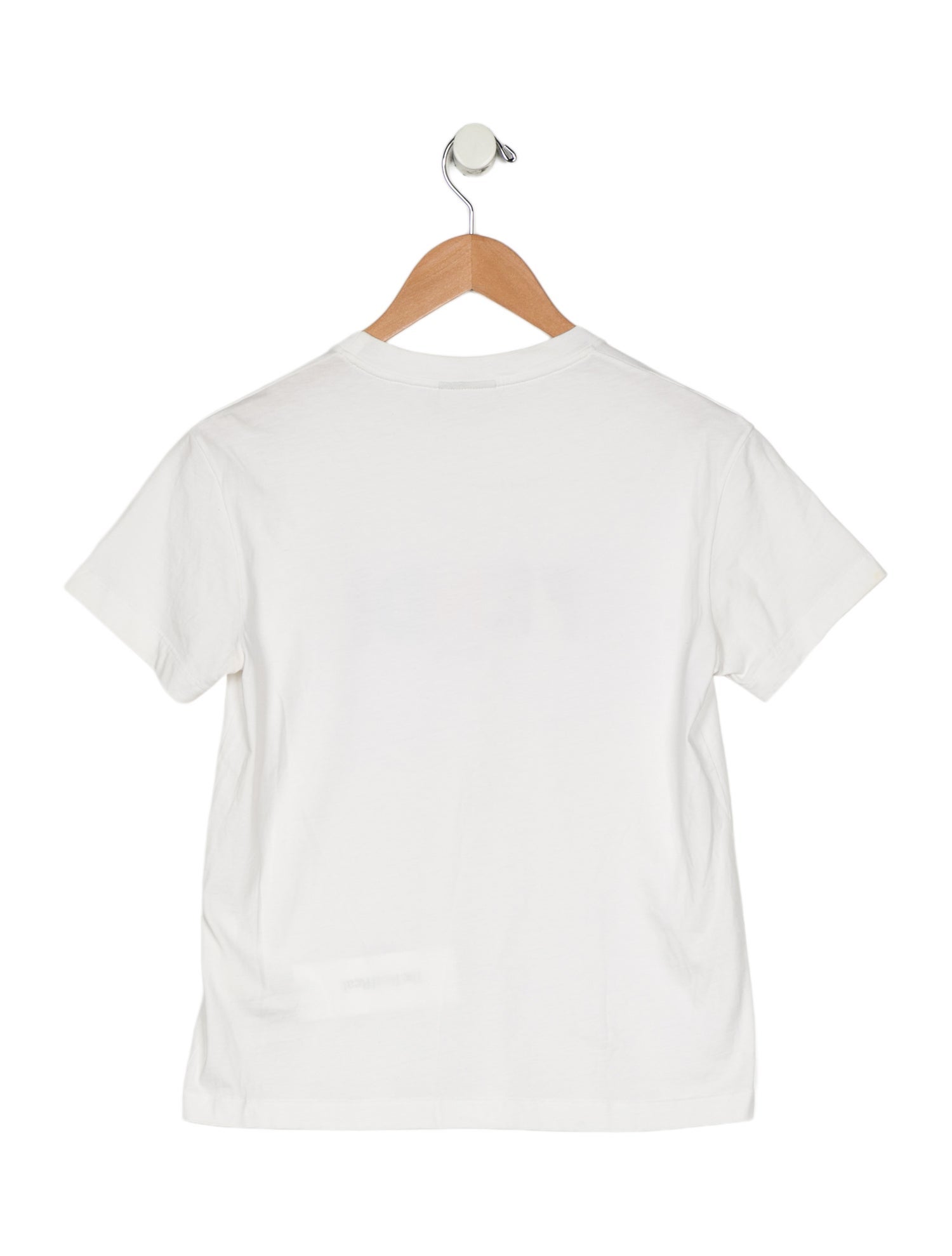 Fendi Girls' Cotton Logo Print Crew Neck T-Shirt