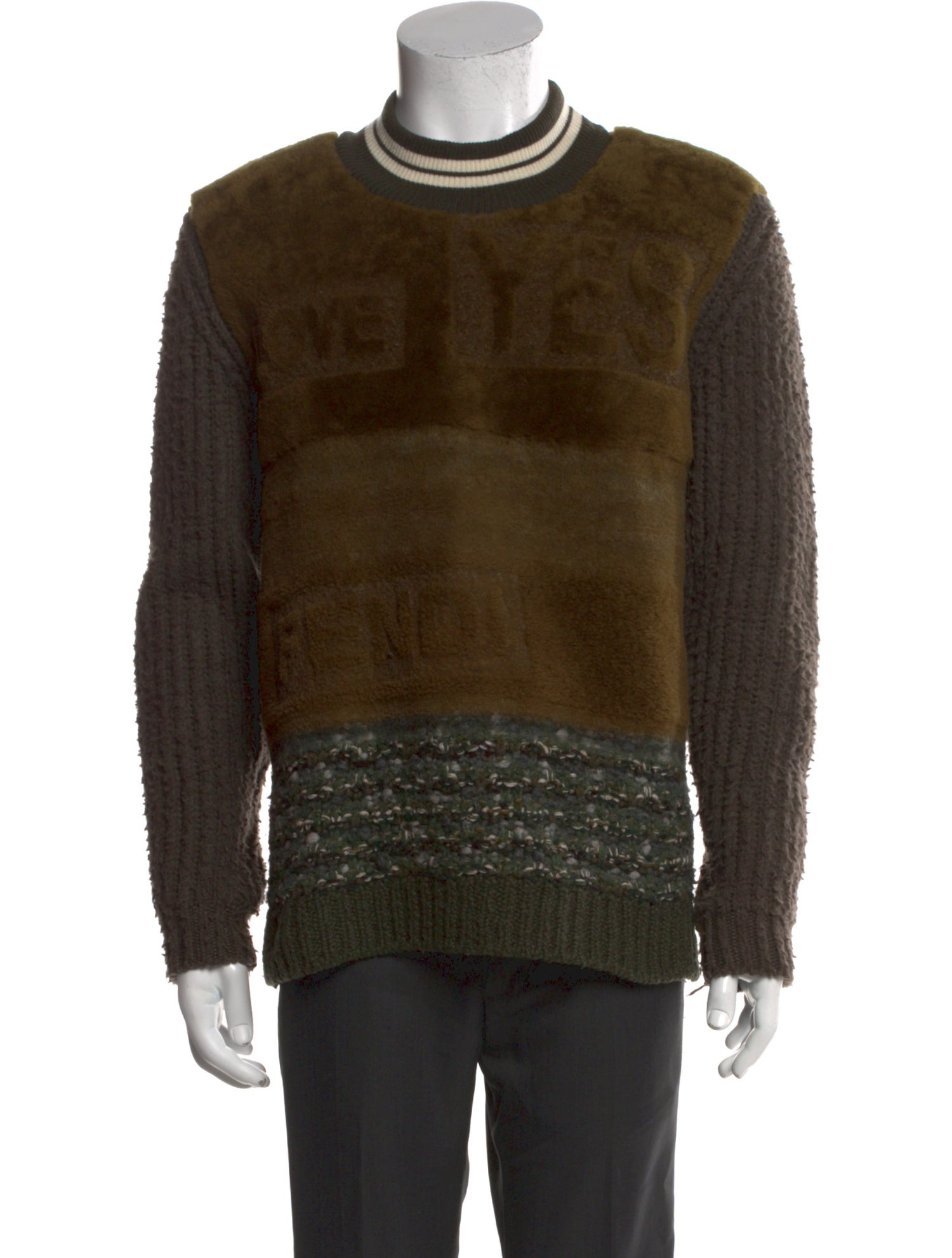 Fendi Wool Printed Pullover