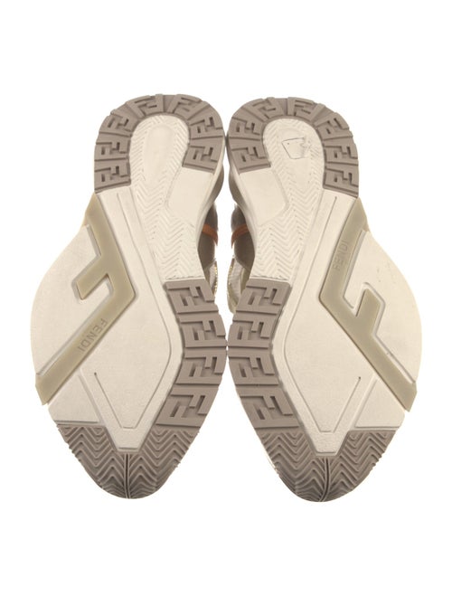 Fendi Zucca FF Logo Mesh Sneakers