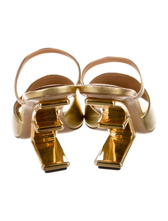 Fendi Leather Slides