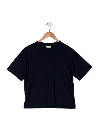 Fendi Cotton FF Pattern Print Shirt