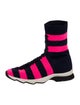 Fendi Striped Sock Sneakers