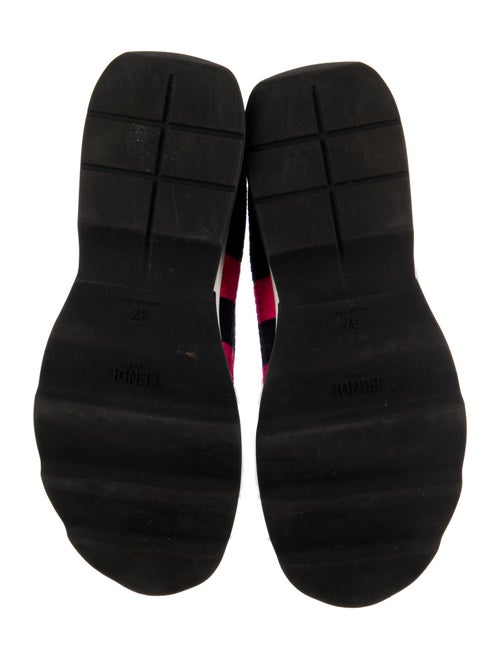 Fendi Striped Sock Sneakers