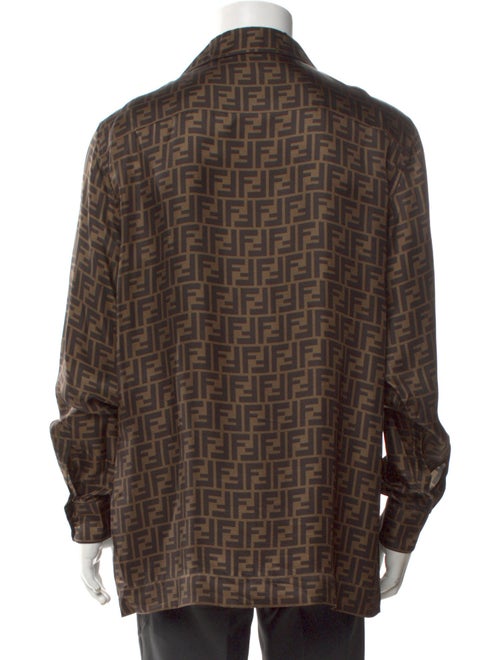 Fendi 2022 Zucca FF Logo Shirt