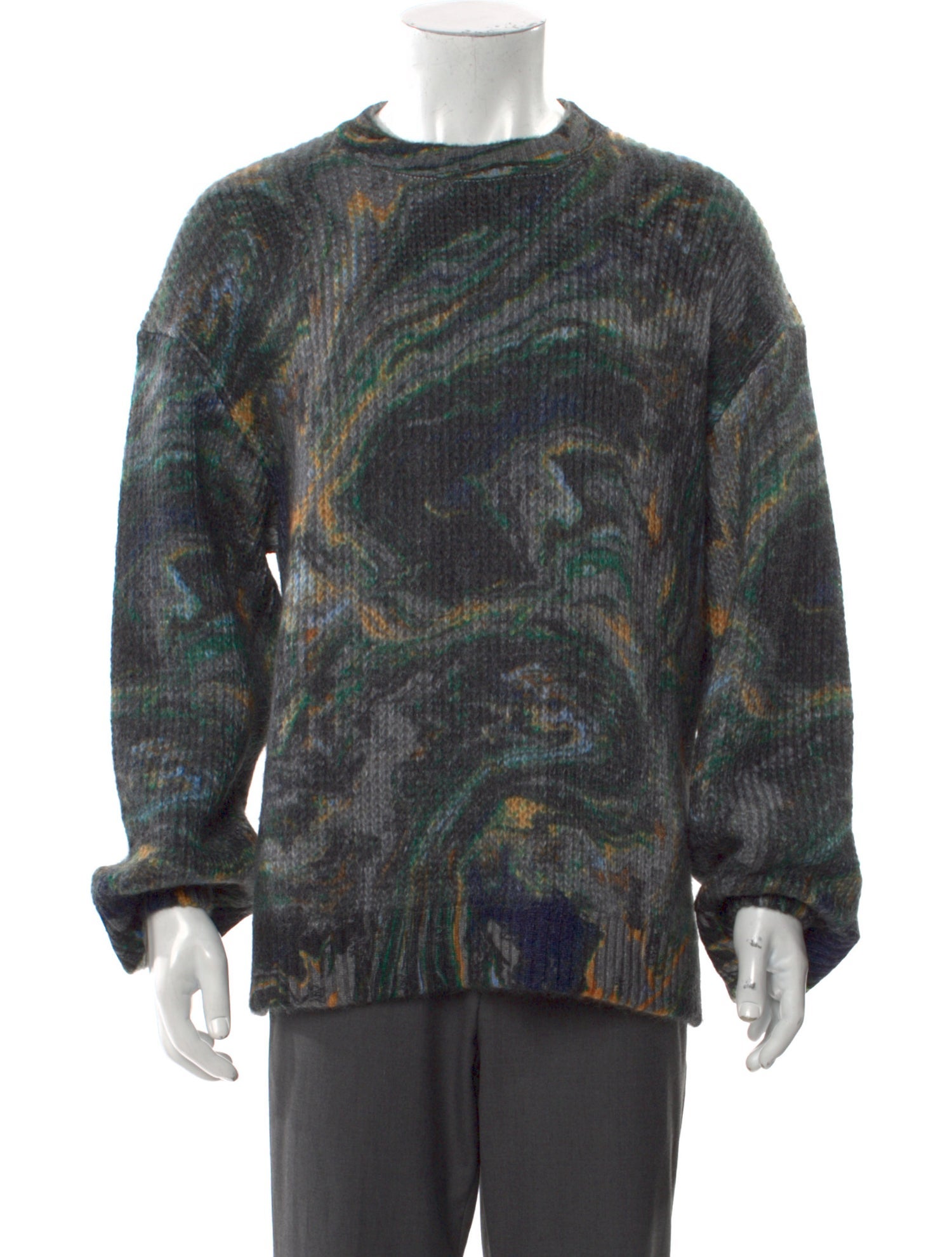 Fendi Printed Crew Neck Pullover w/ Tags