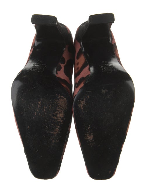 Fendi Ponyhair Animal Print Pumps
