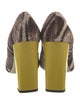 Fendi Ponyhair Animal Print Pumps