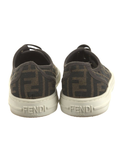 Fendi Zucca FF Logo Canvas Sneakers