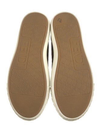 Fendi Zucca FF Logo Canvas Sneakers