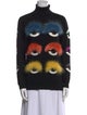 Fendi Wool Printed Sweater