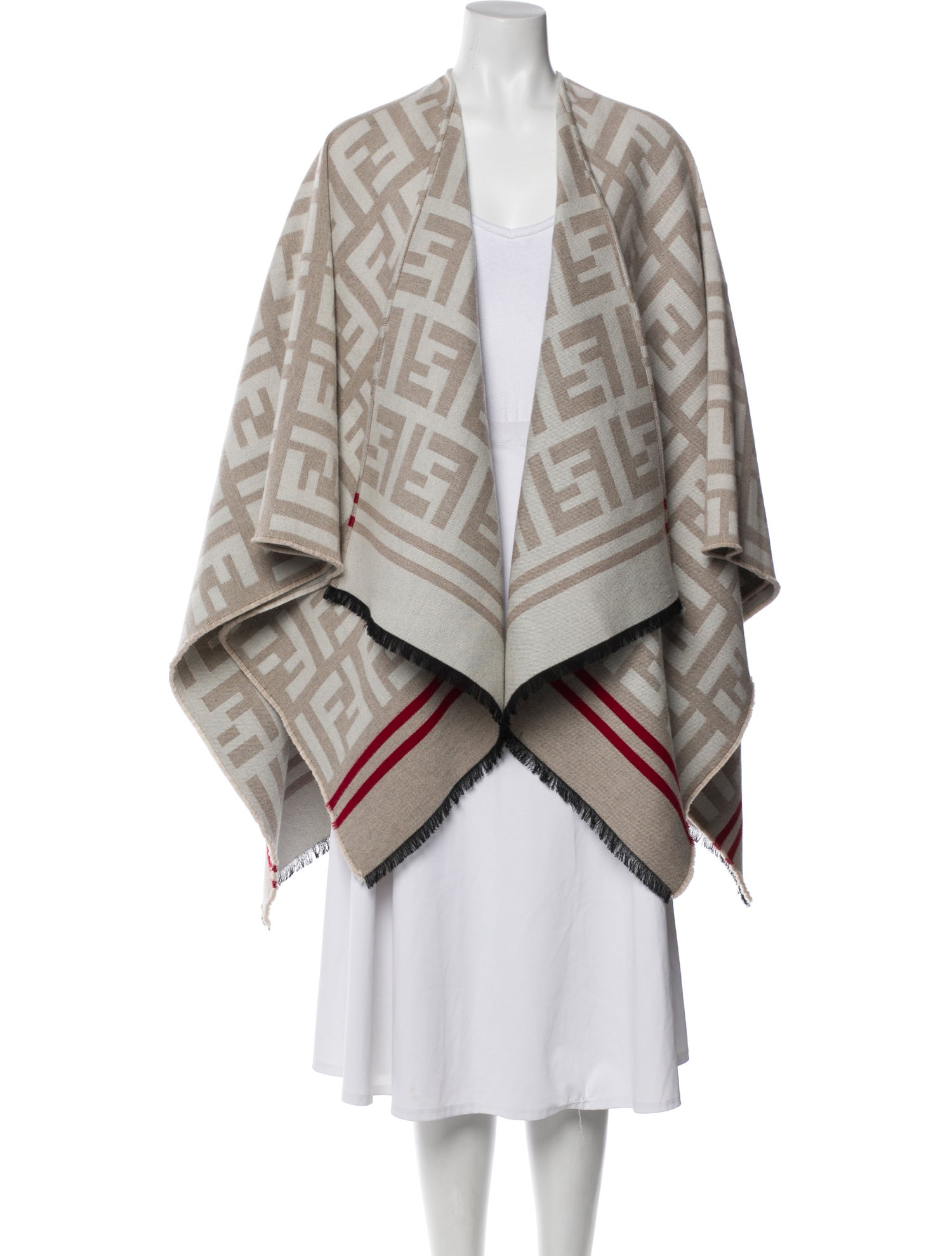 Fendi Wool Printed Sweater