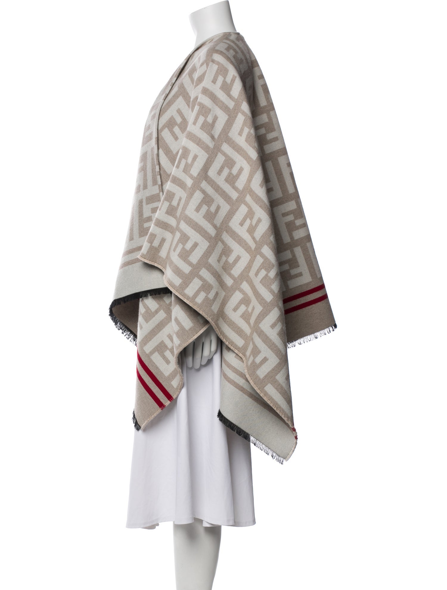 Fendi Wool Printed Sweater