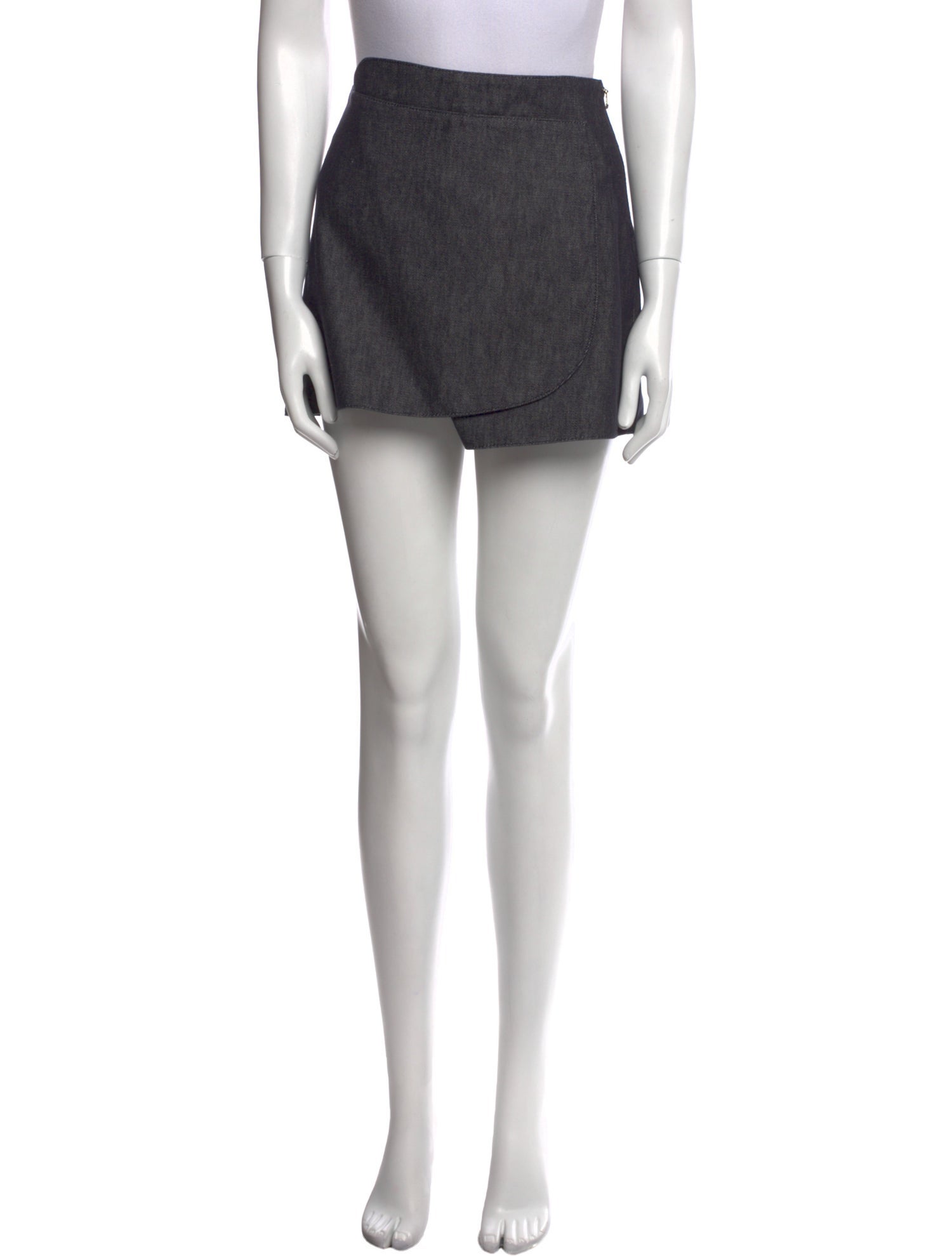 Fendi Distressed Accents Mini Skirt