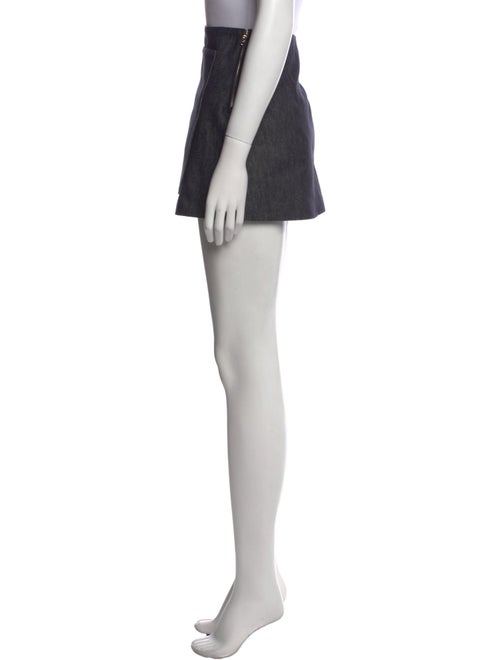 Fendi Distressed Accents Mini Skirt