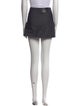Fendi Distressed Accents Mini Skirt