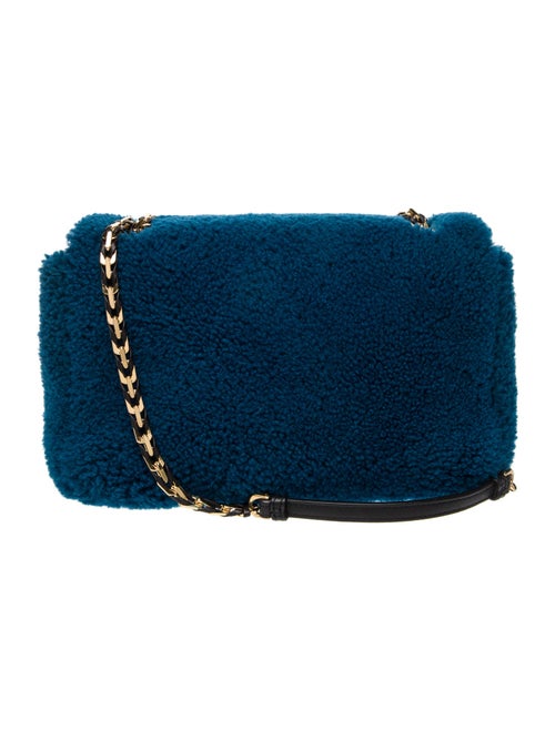 Fendi Shearling Shoulder Bag