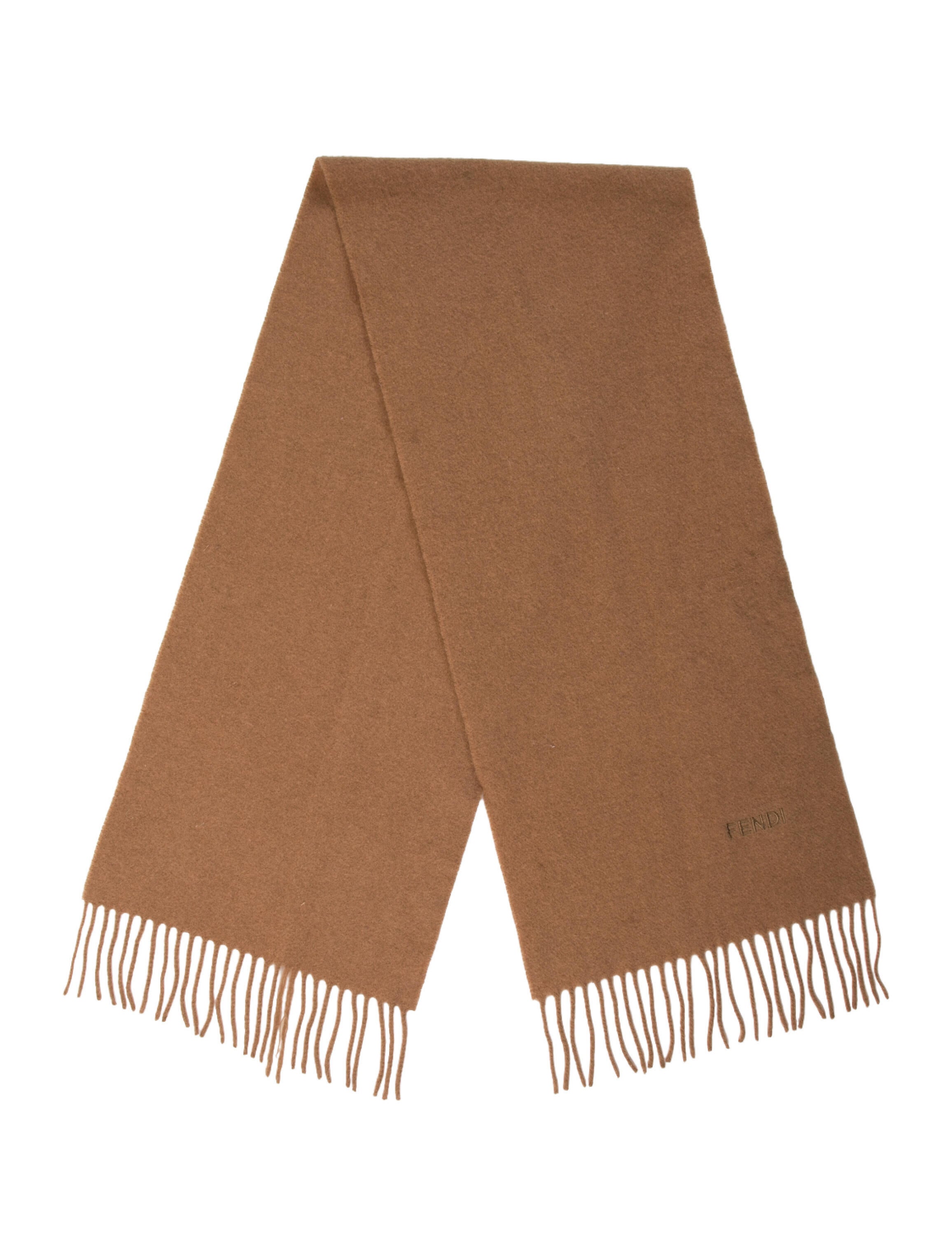 Fendi Wool Vintage Scarf