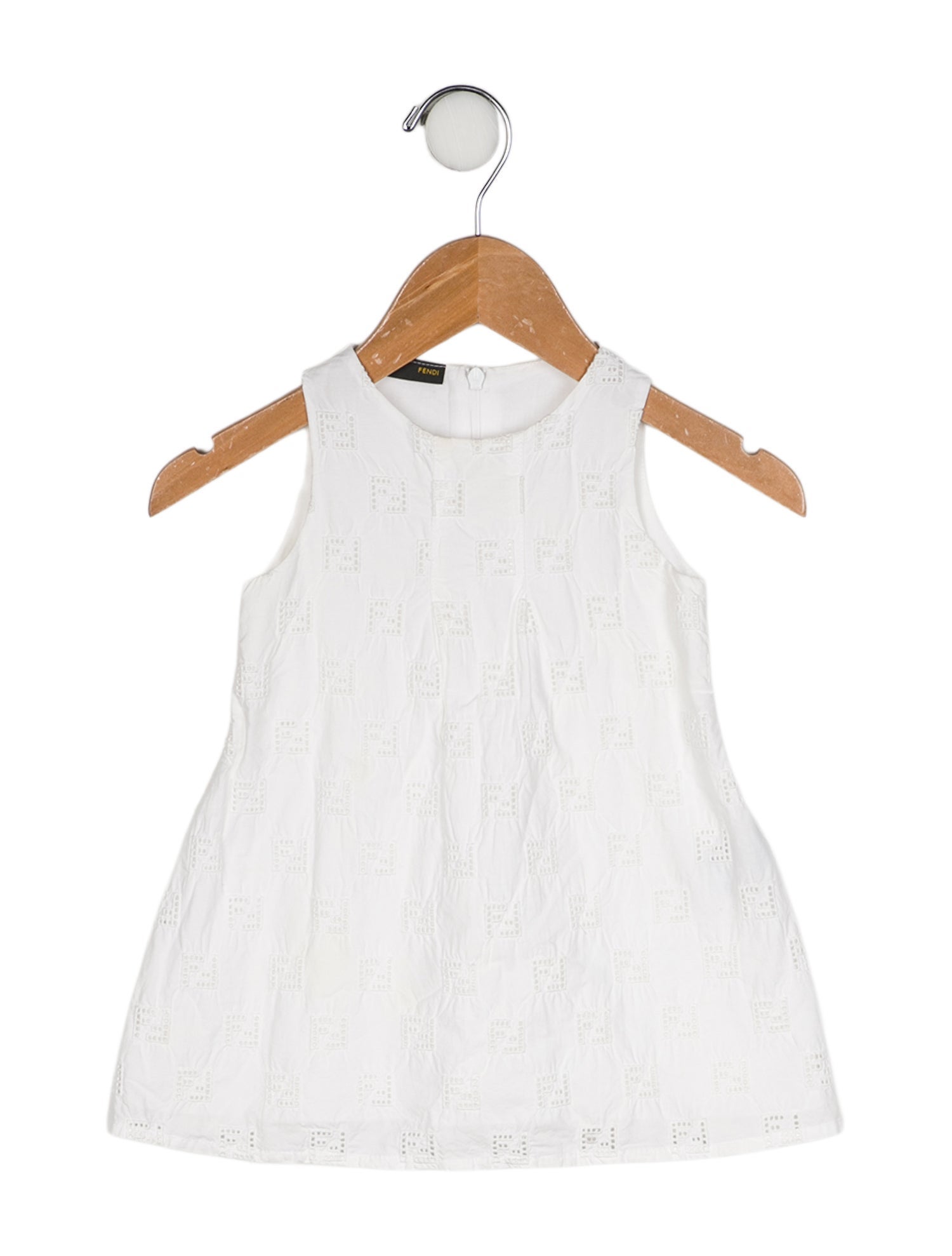 Fendi Solid Sleeveless Dress