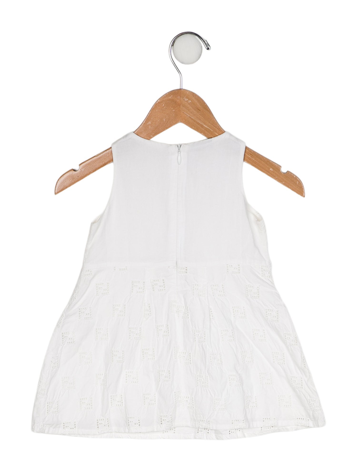 Fendi Solid Sleeveless Dress