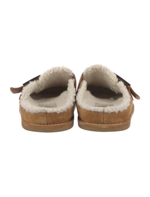 Fendi Suede Mules