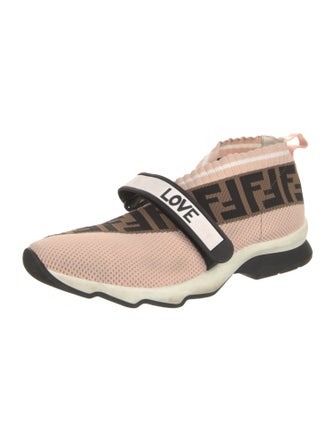 Fendi Zucca FF Logo Printed Sock Sneakers