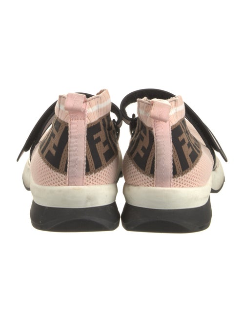 Fendi Zucca FF Logo Printed Sock Sneakers