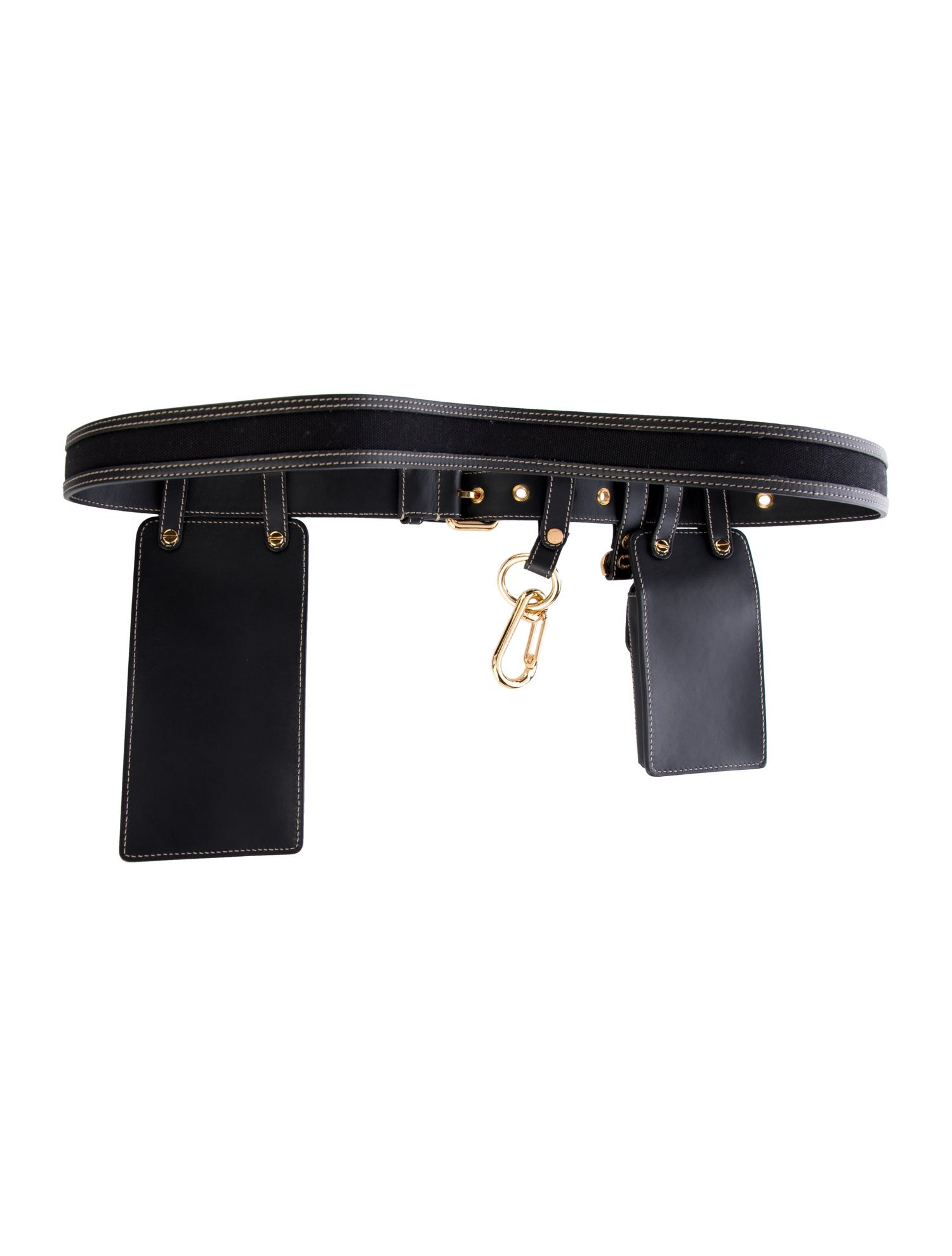 Fendi Wide Canvas Belt