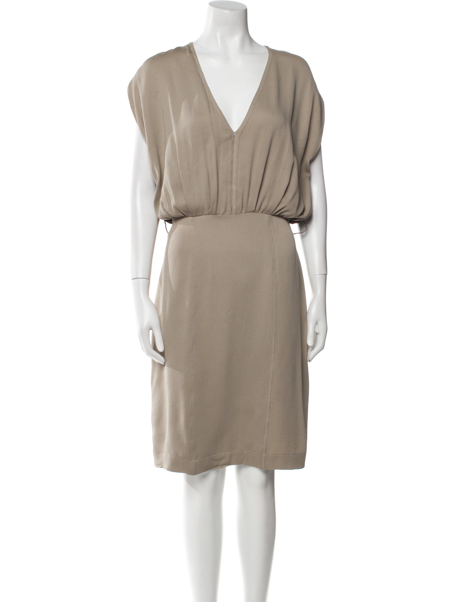 Fendi Silk Knee-Length Dress
