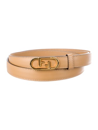 Fendi Skinny Leather Belt Kit