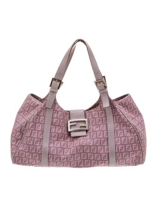 Fendi Zucchino FF Shoulder Bag