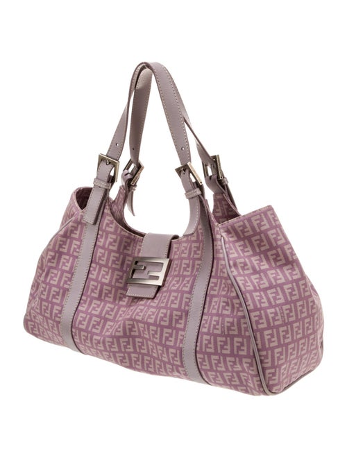 Fendi Zucchino FF Shoulder Bag