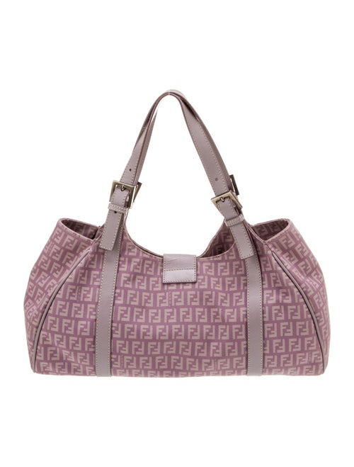 Fendi Zucchino FF Shoulder Bag