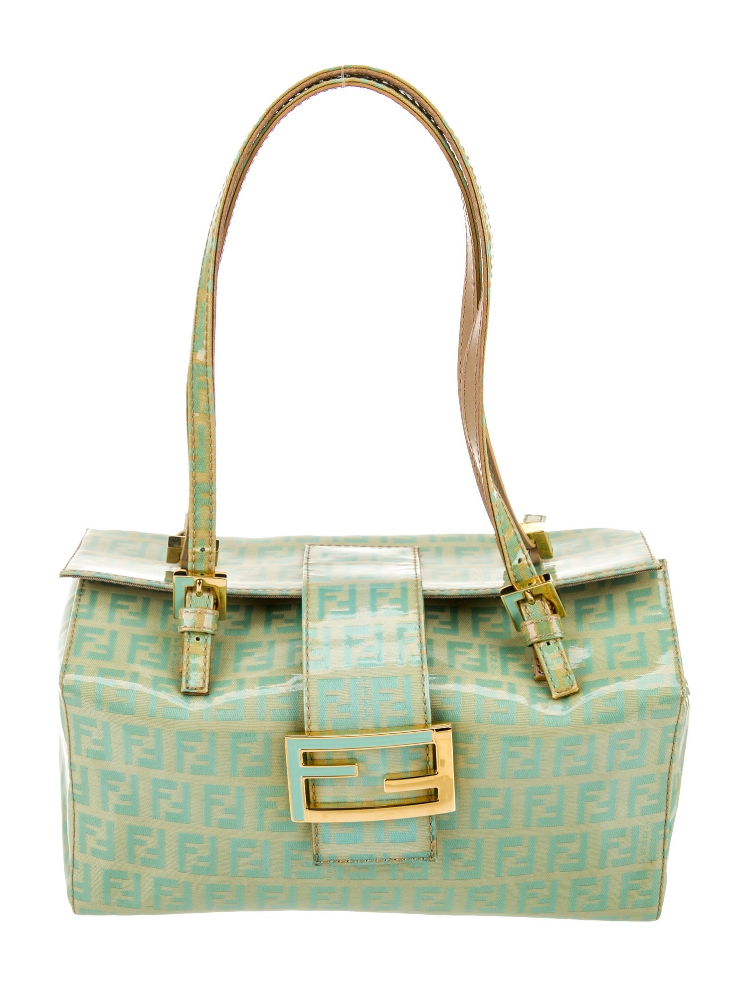 Fendi Zucca FF Top Handle Bag Vintage