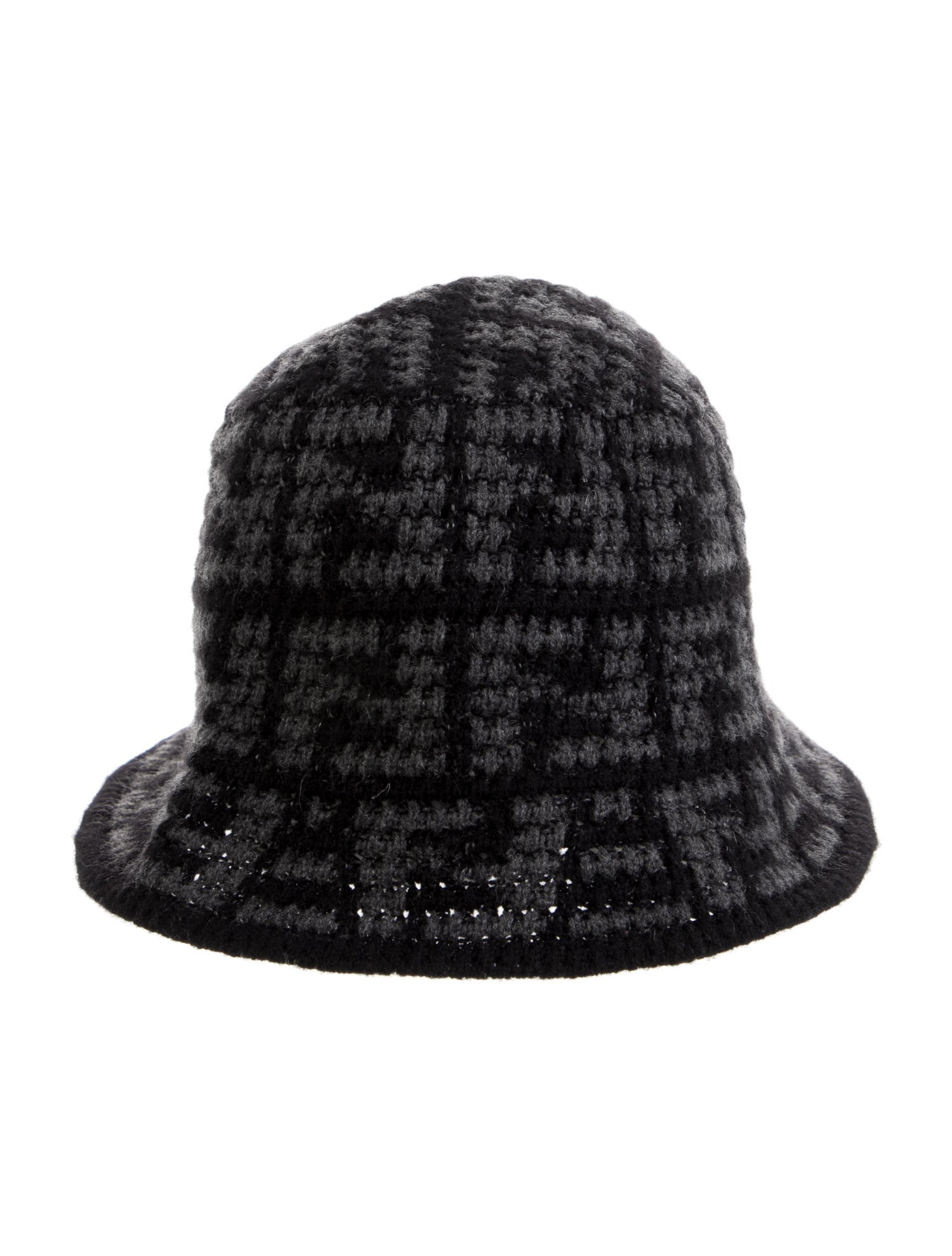 Fendi Zucca FF Cashmere Hat w/Tags
