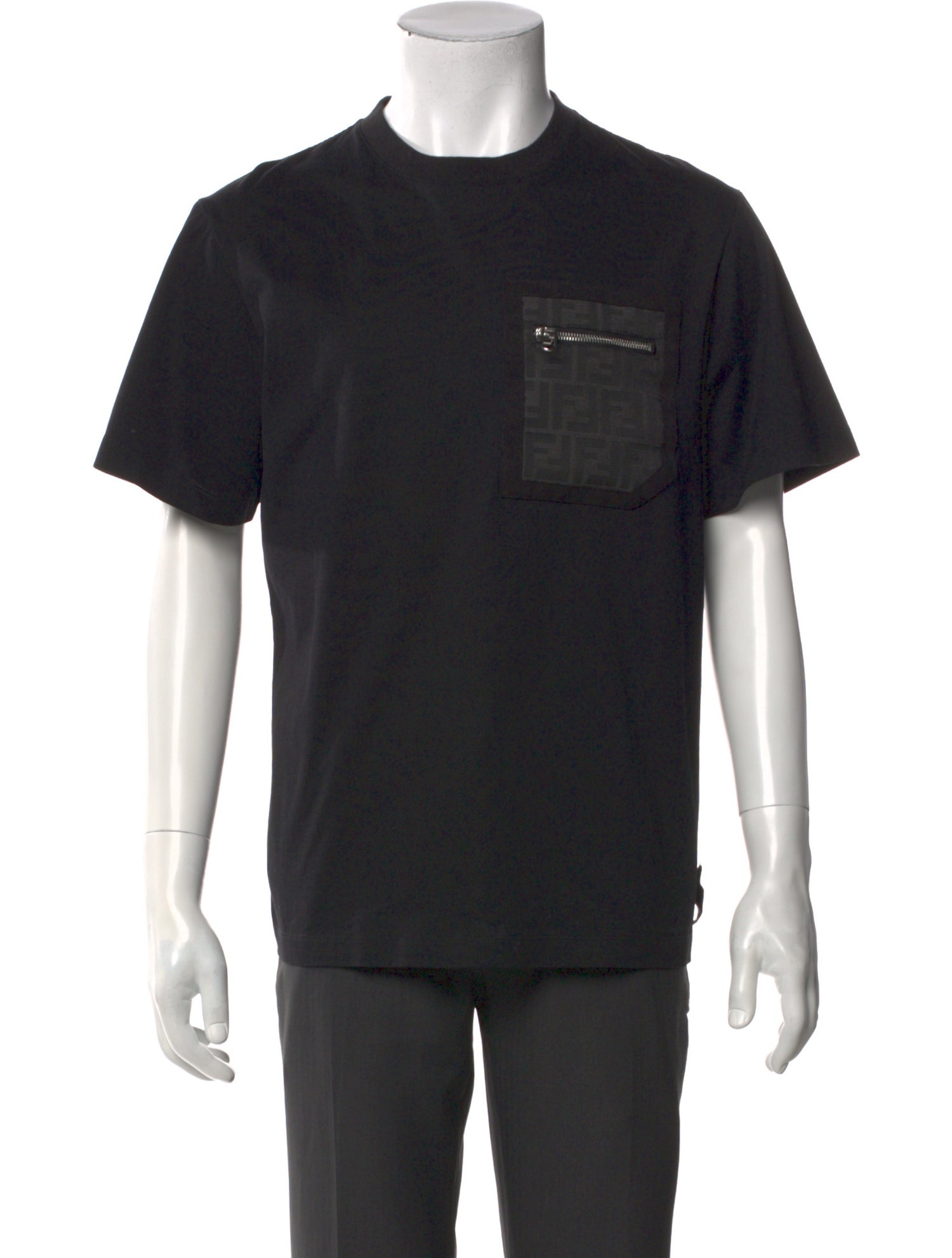 Fendi Graphic Print Crew Neck T-Shirt