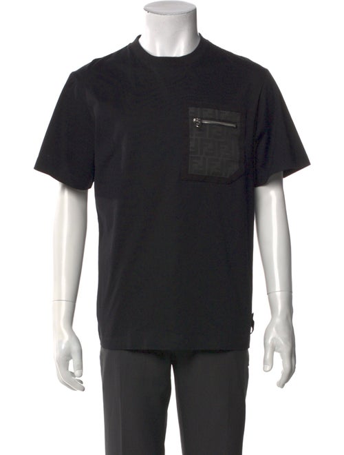Fendi Graphic Print Crew Neck T-Shirt