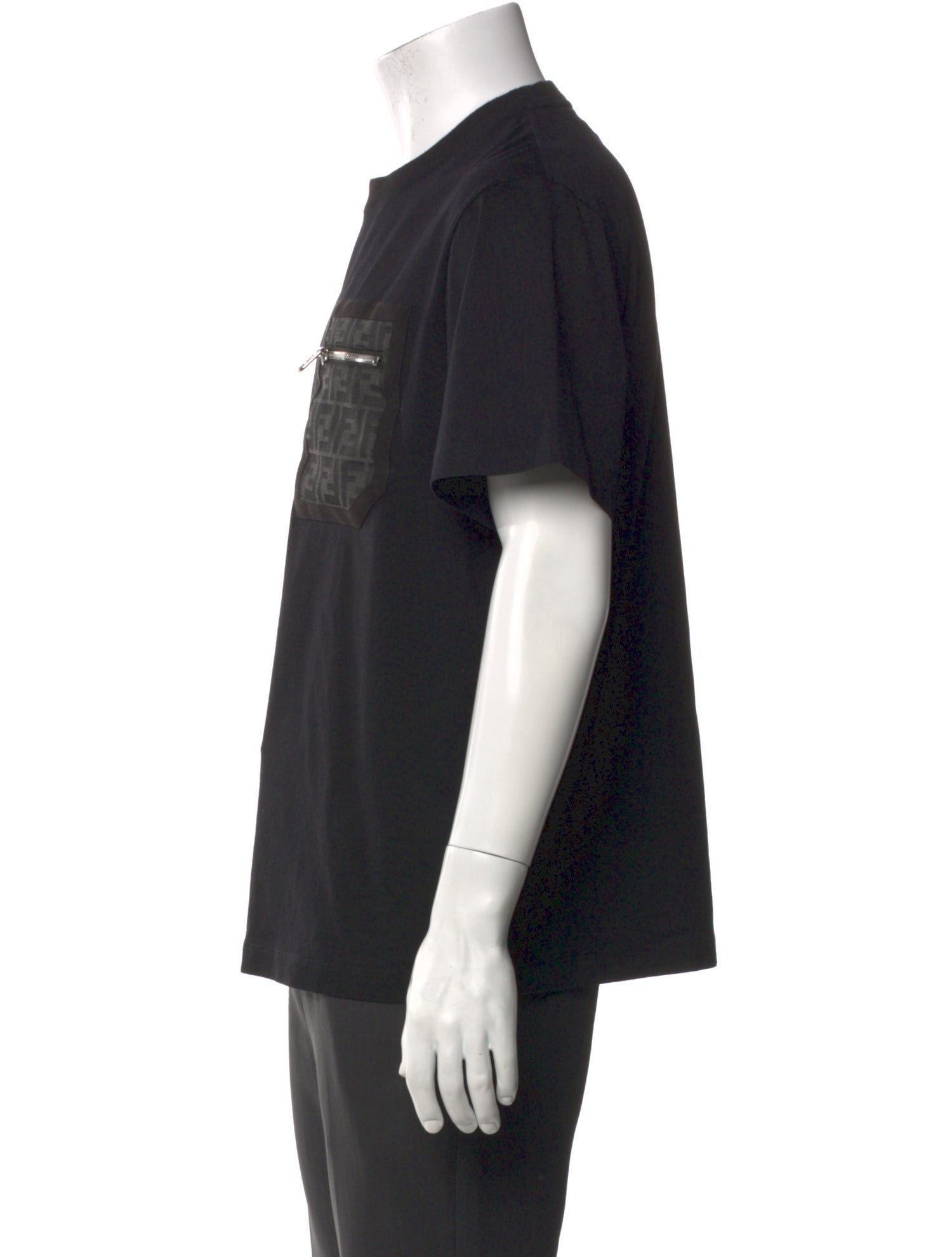 Fendi Graphic Print Crew Neck T-Shirt