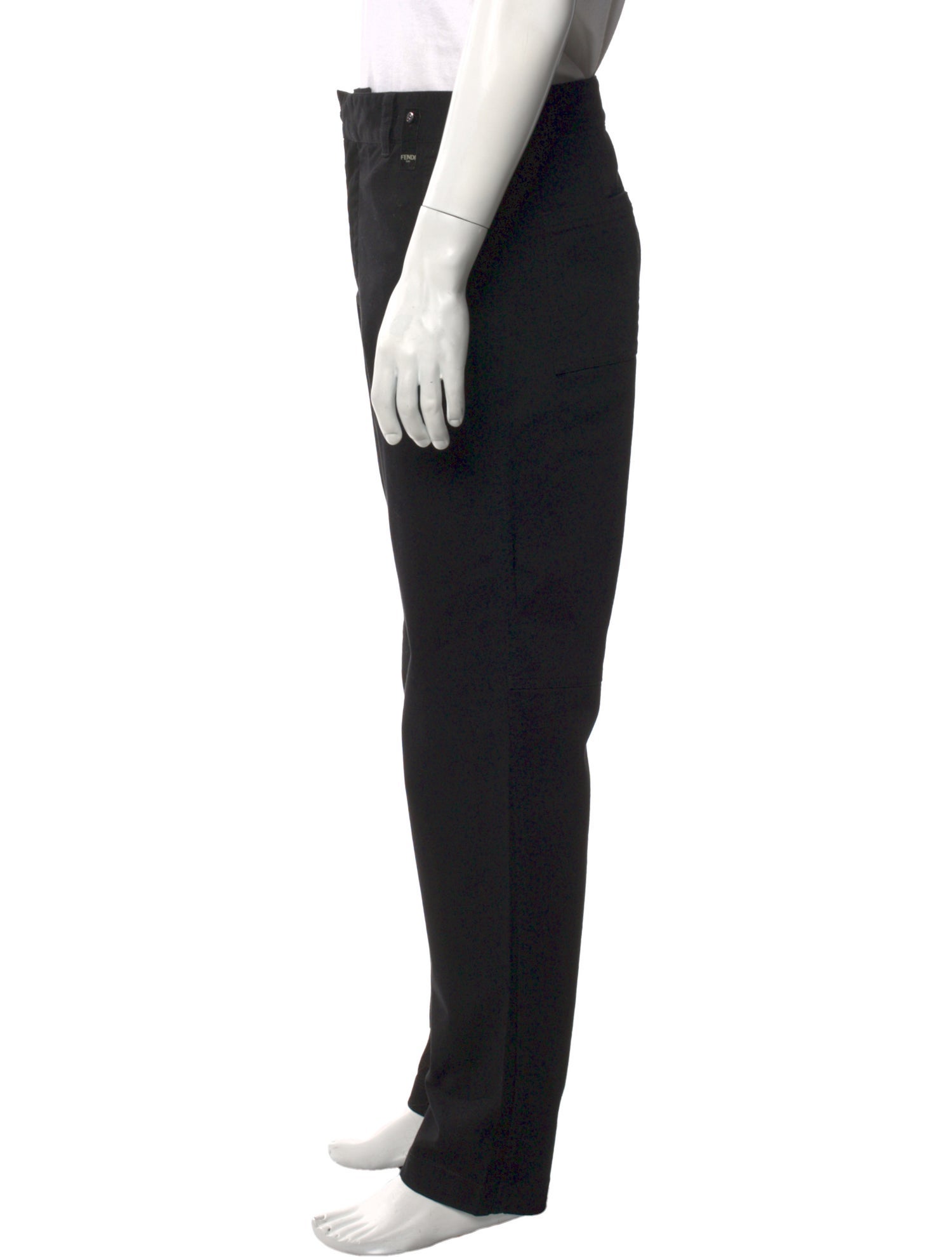 Fendi Zucca FF Logo Straight-Leg Jeans