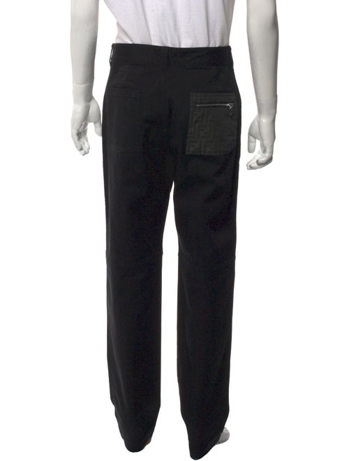 Fendi Zucca FF Logo Straight-Leg Jeans